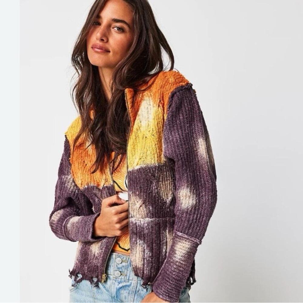 Free People Sweater Horizon Line Cardi